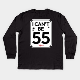 Birthday 55 Kids Long Sleeve T-Shirt